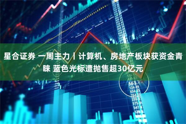 星合证券 一周主力丨计算机、房地产板块获资金青睐 蓝色光标遭抛售超30亿元