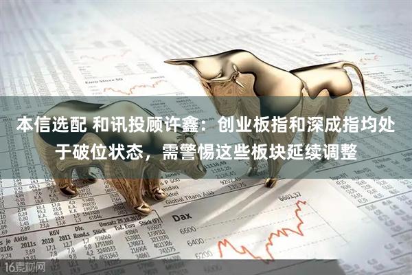 本信选配 和讯投顾许鑫：创业板指和深成指均处于破位状态，需警惕这些板块延续调整